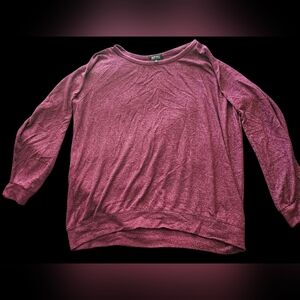 Buffalo David EUC Soft Red Long sleeve